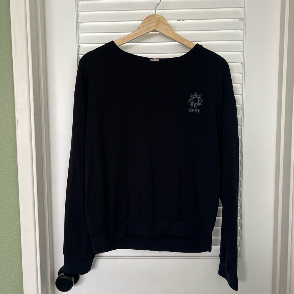 Roxy Black lightweight Sweatshirt
